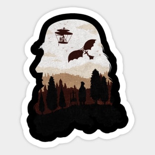 A Vision Of Flight Sticker